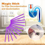 Load image into Gallery viewer, Magic Stick for Pipe Decontamination  and deodorization (12 pieces)
