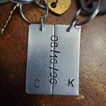Load image into Gallery viewer, Sank®Personalized Matching Secret Message Keychains Set(Gift package)
